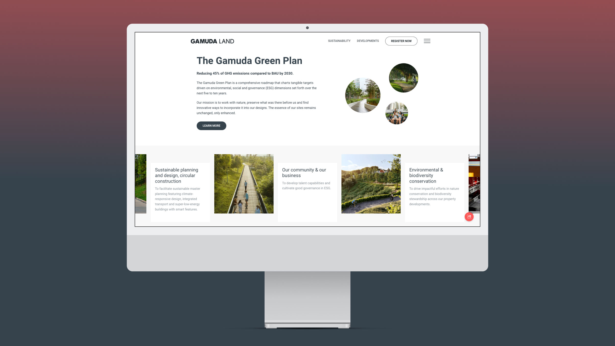 Rock full width image