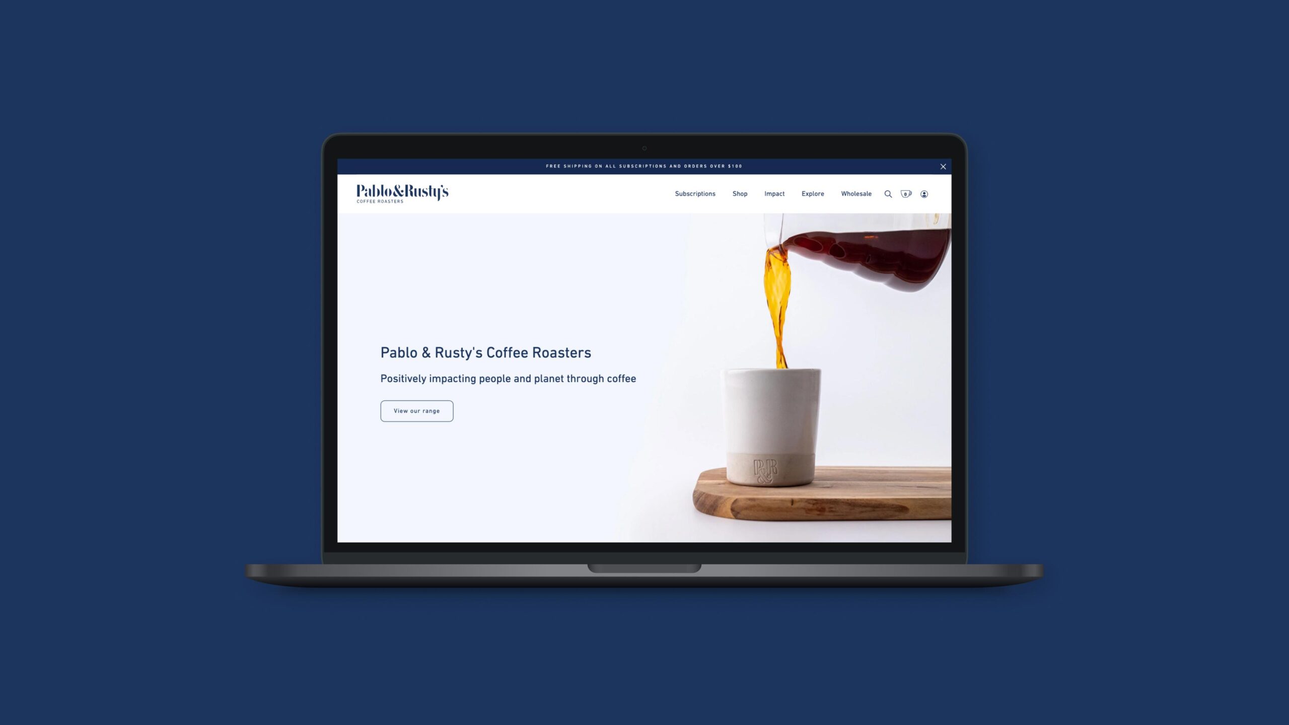 Rock full width image