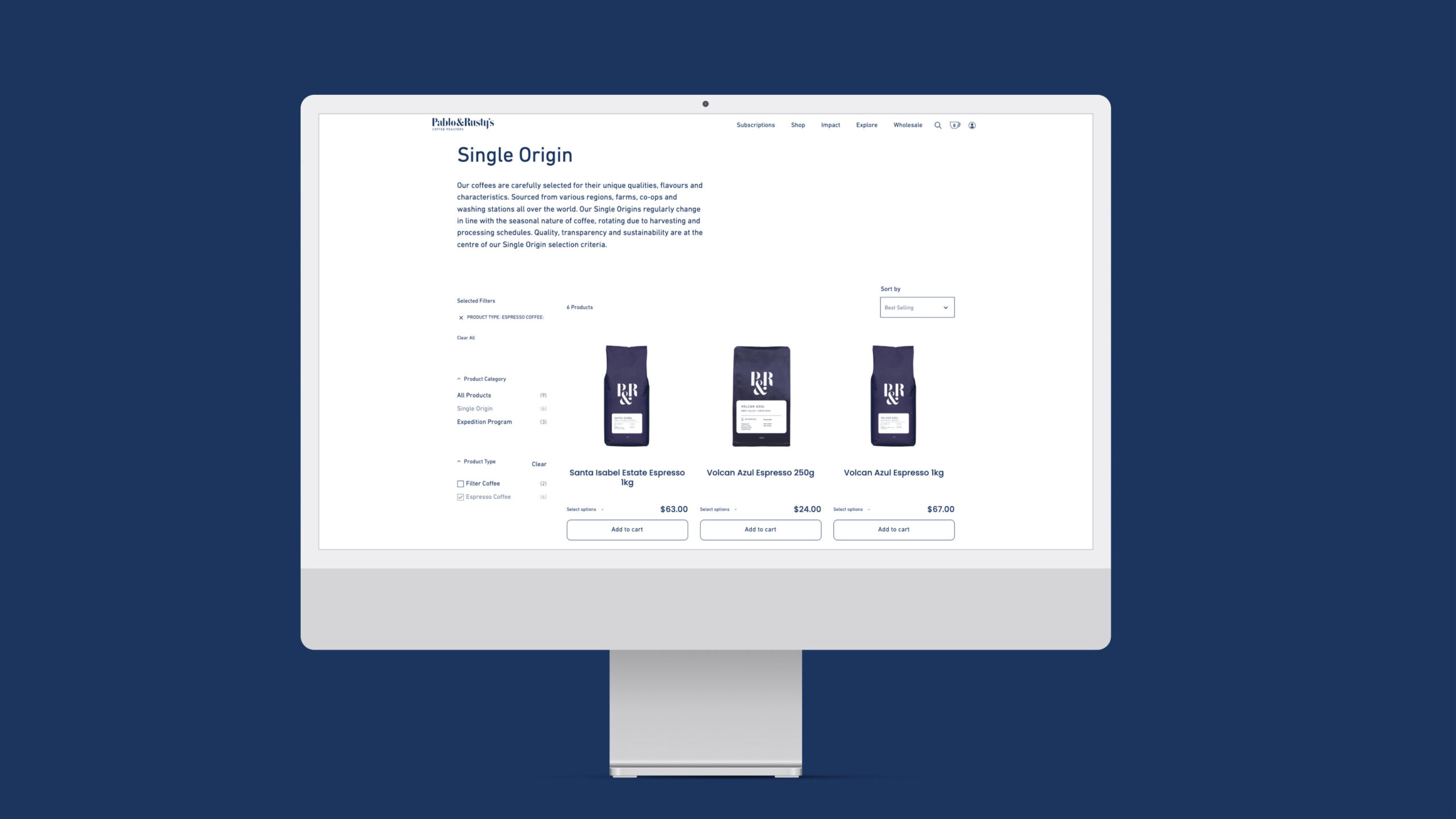 Rock full width image