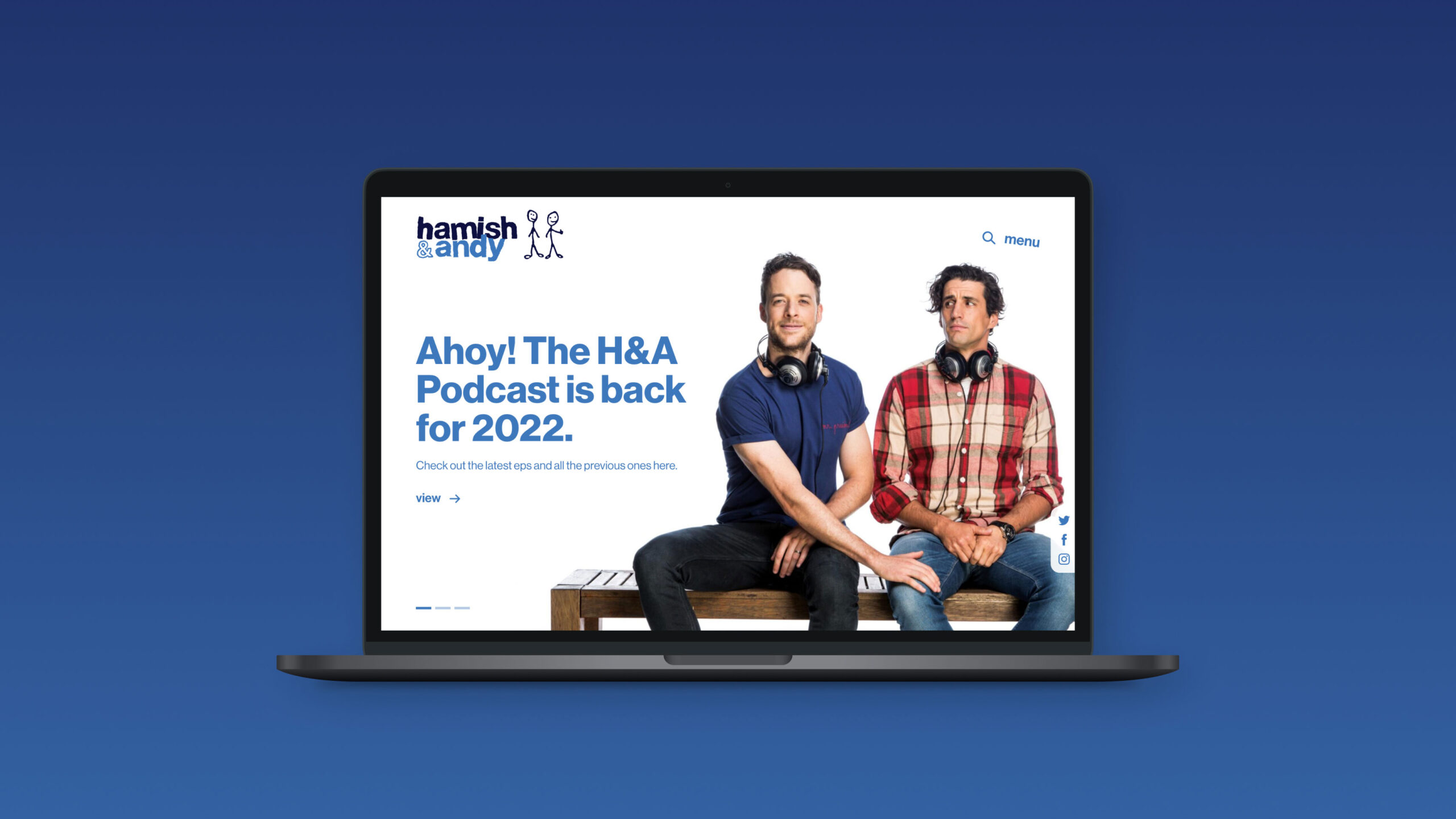 Rock full width image