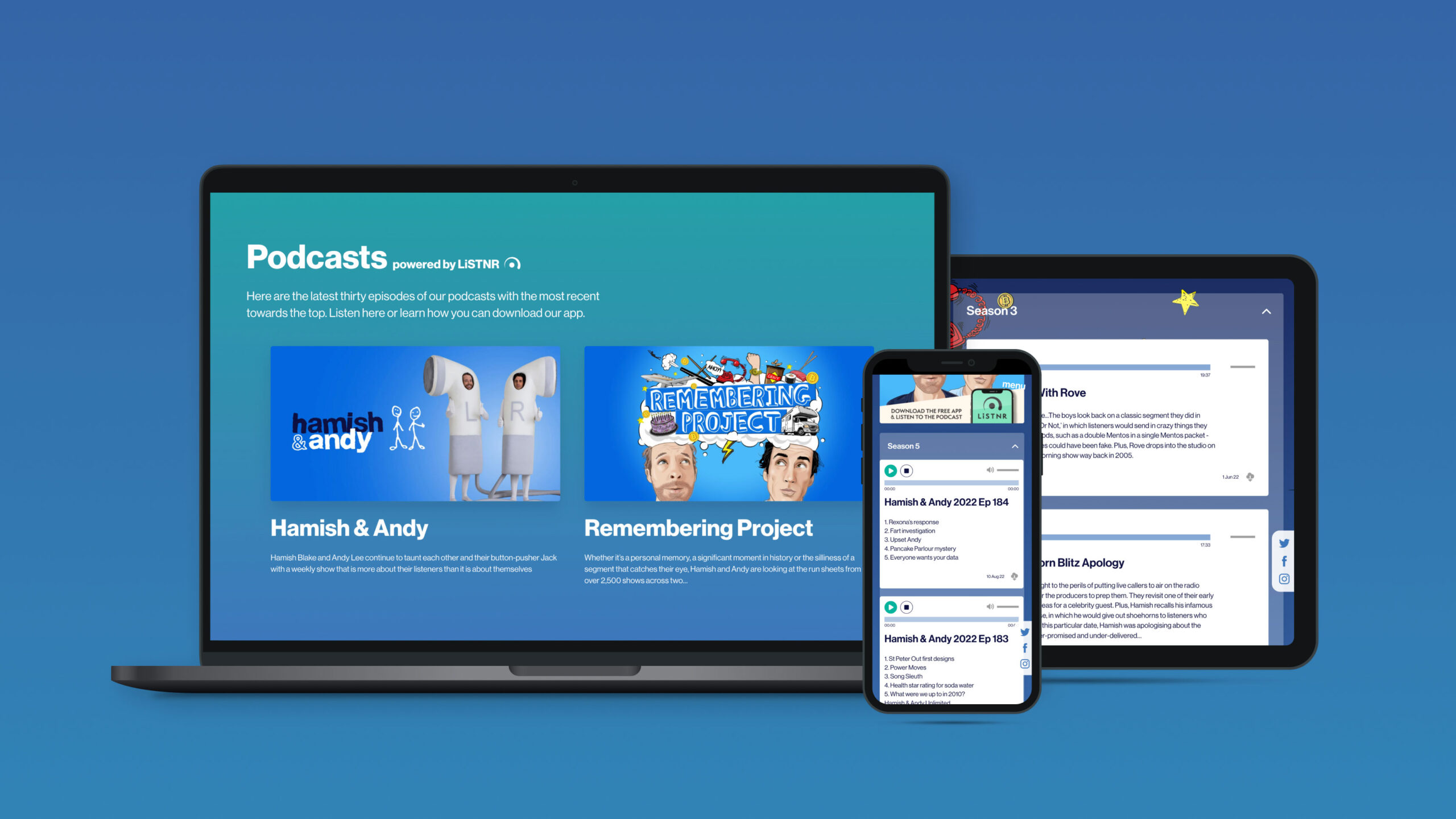 Rock full width image