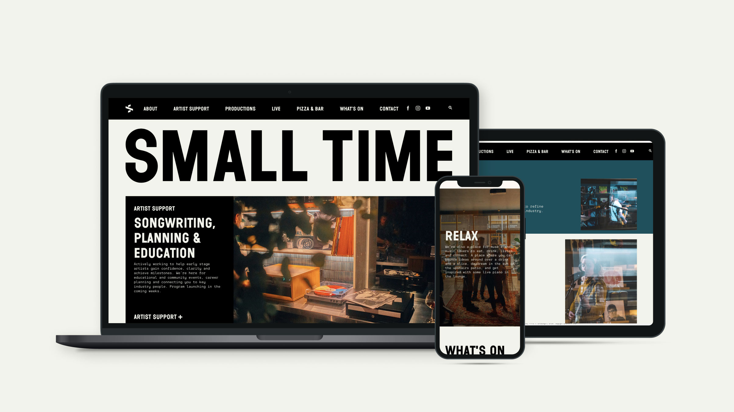 Rock full width image