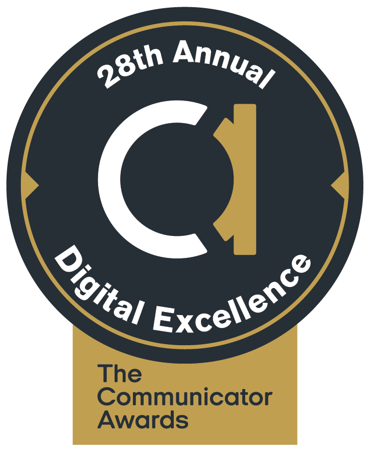 Communicator Awards 28th Annual Digital Excellence Gold 2022
