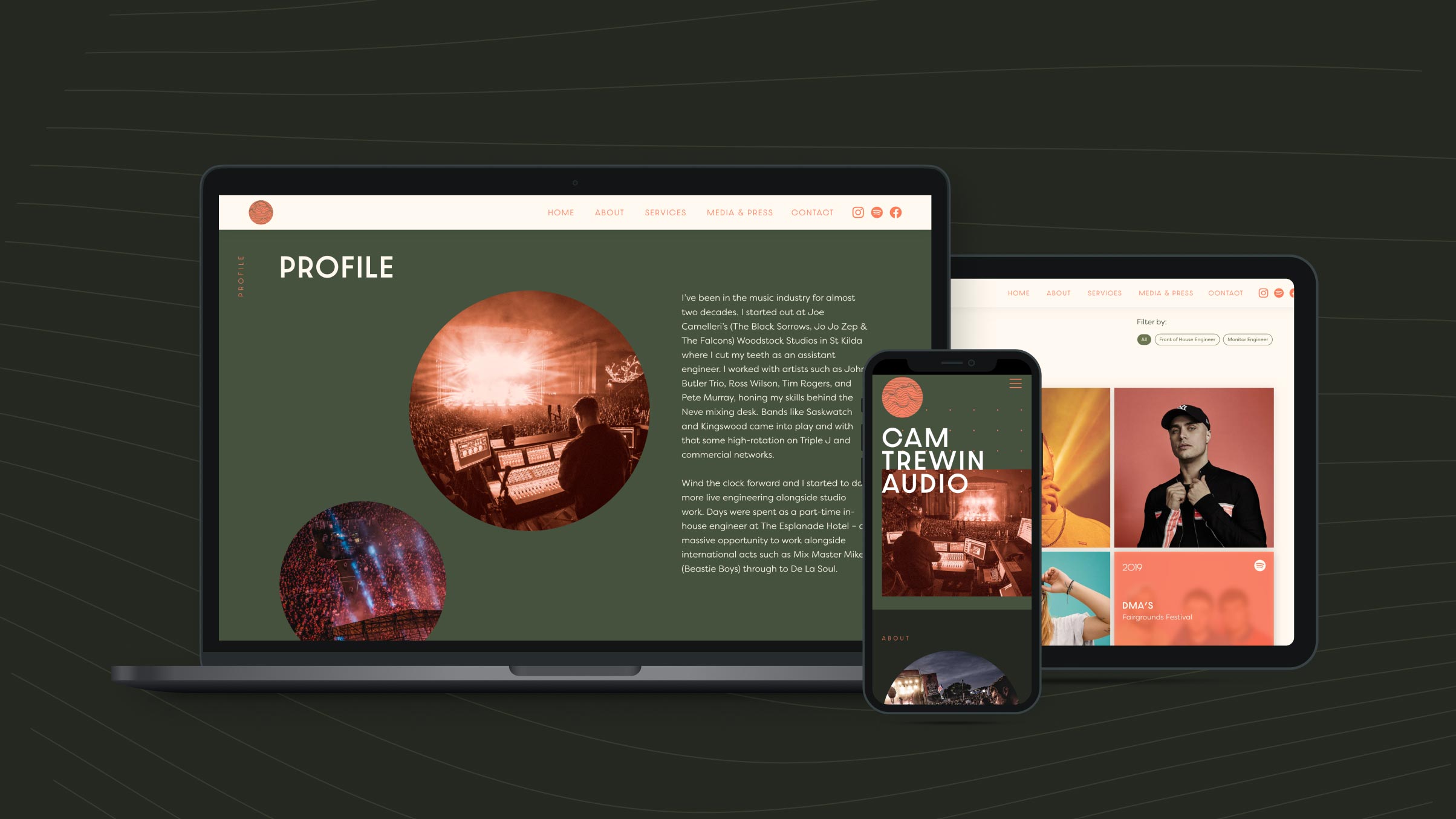 Rock full width image