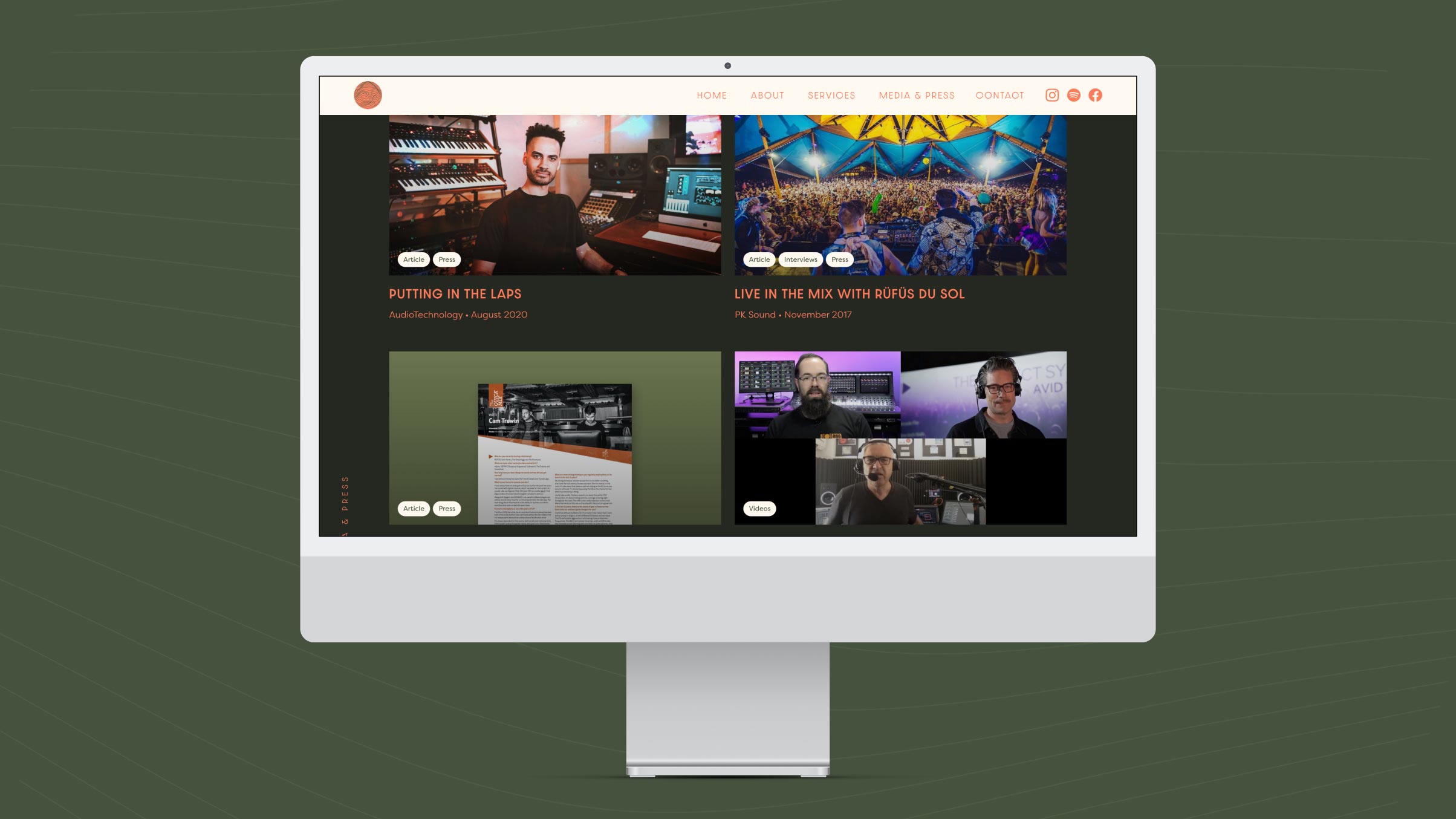 Rock full width image