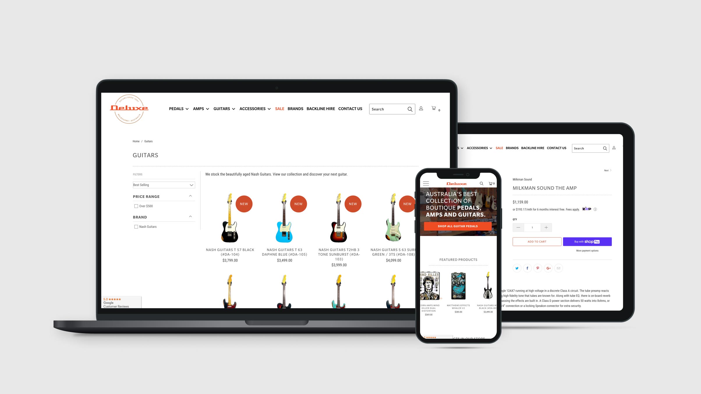 Rock full width image