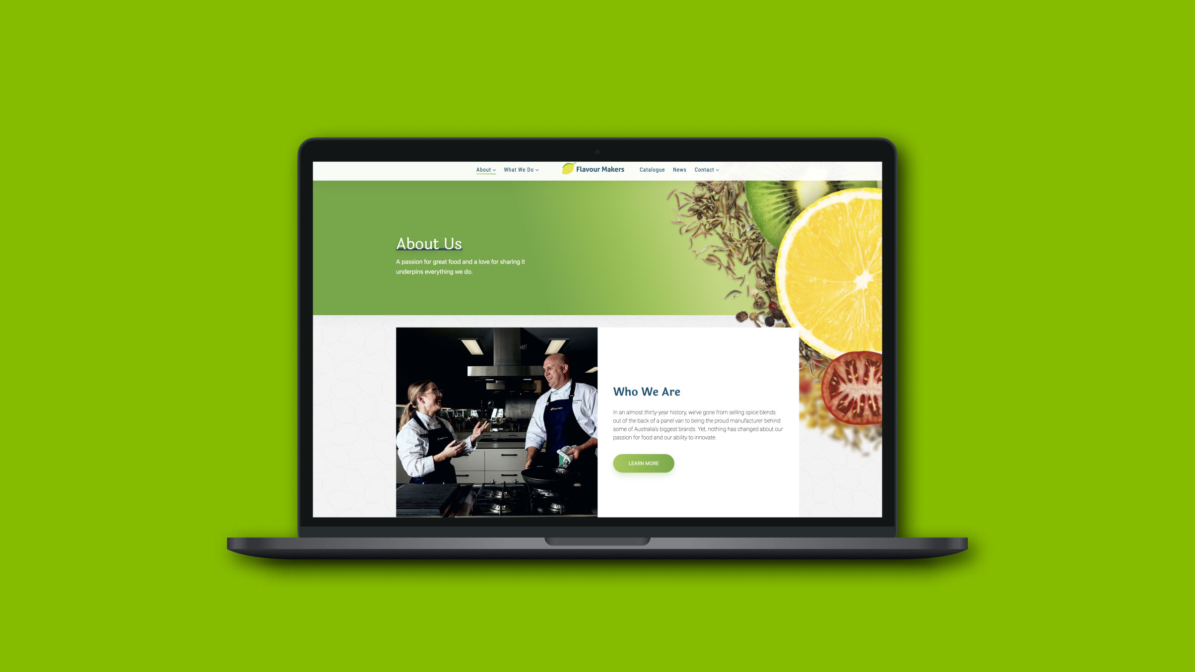 Rock full width image