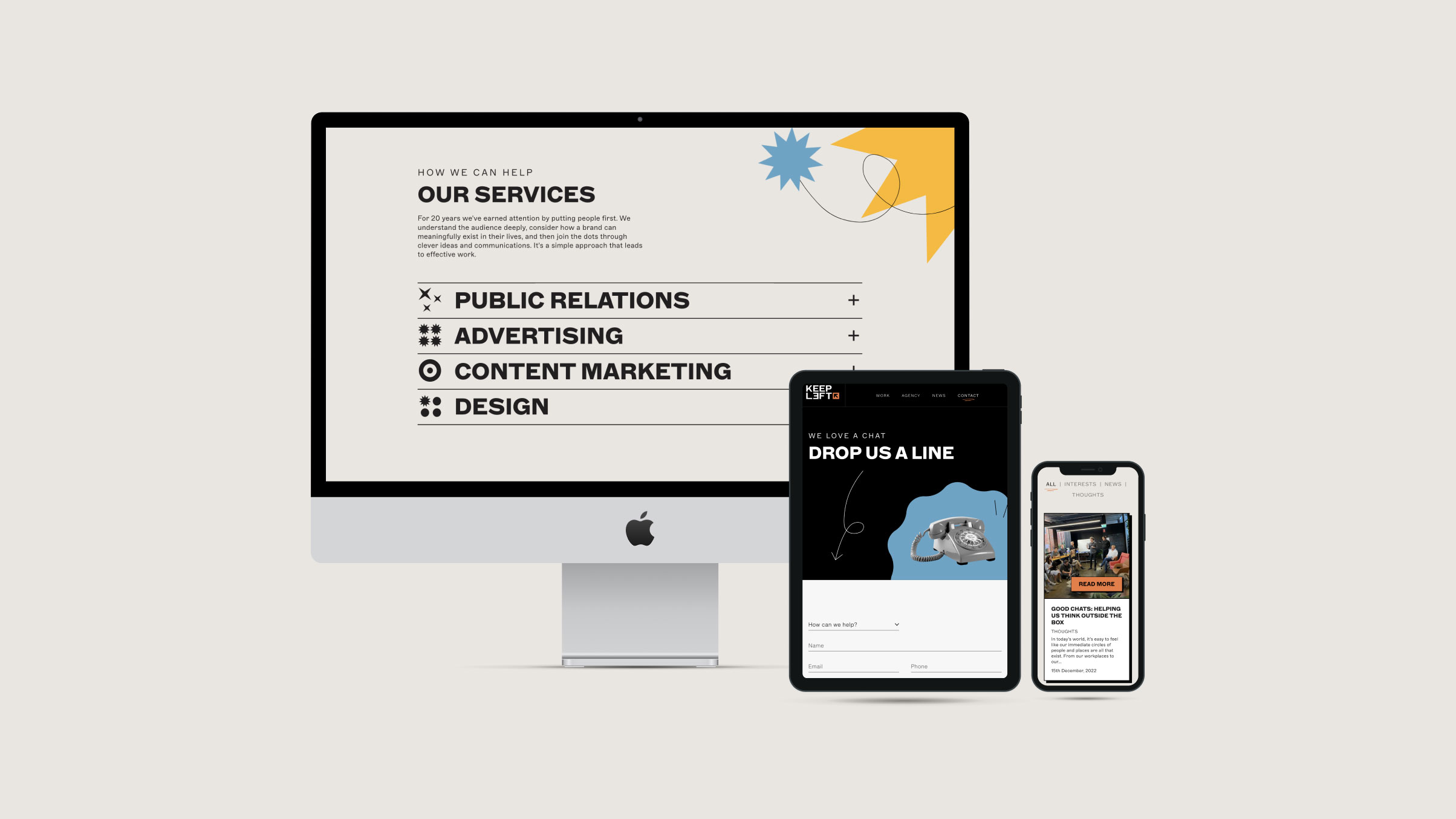 Rock full width image