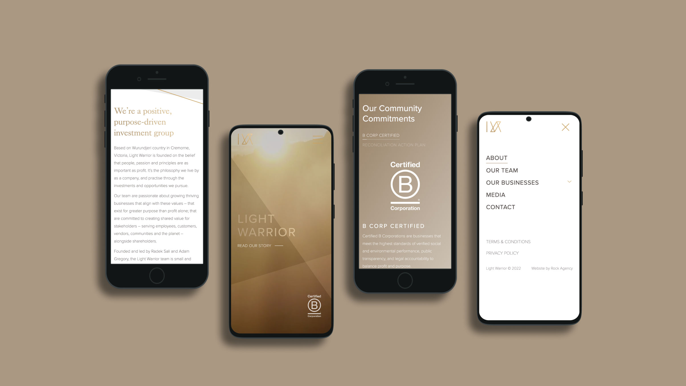 Rock full width image