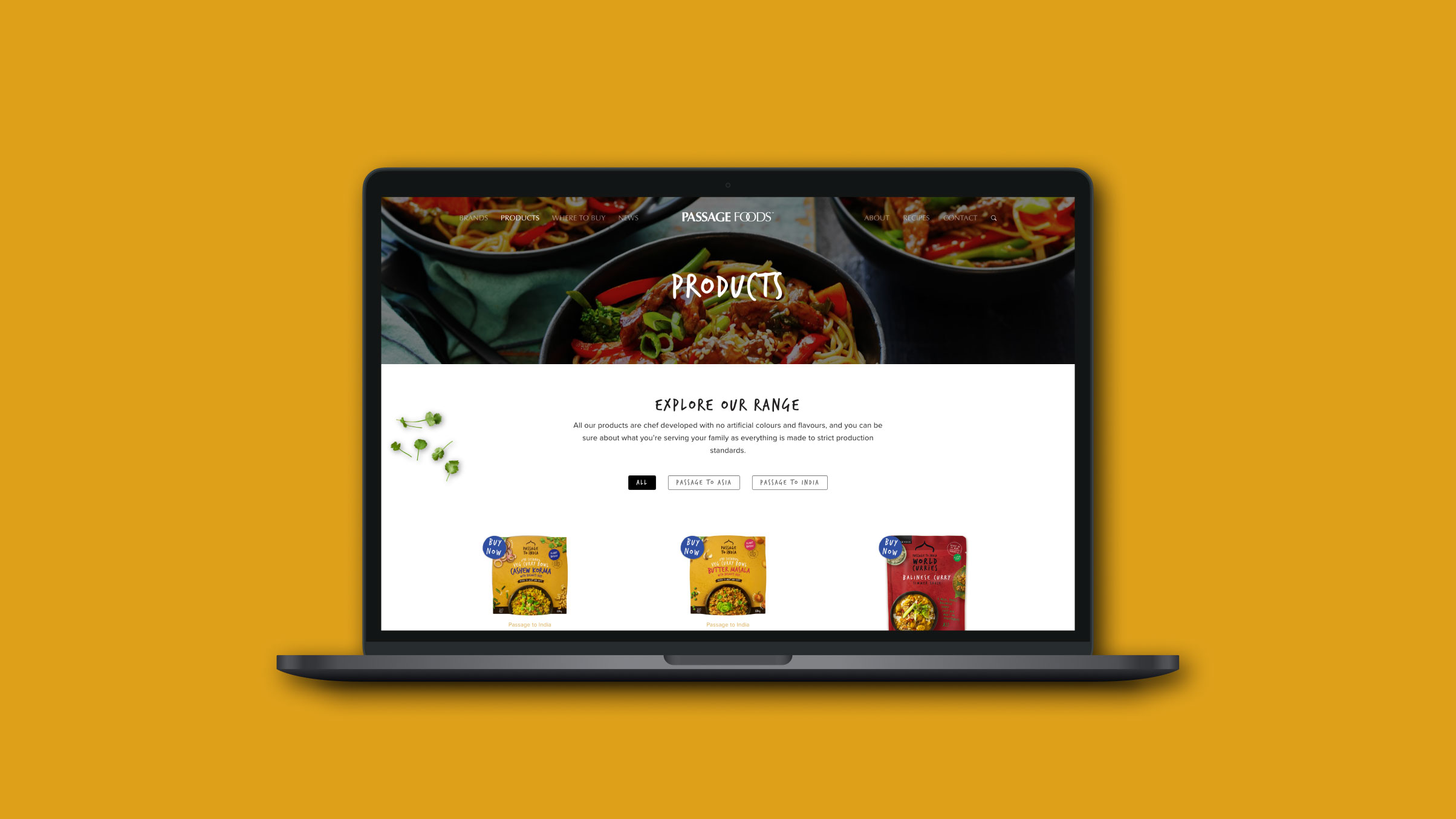 Rock full width image