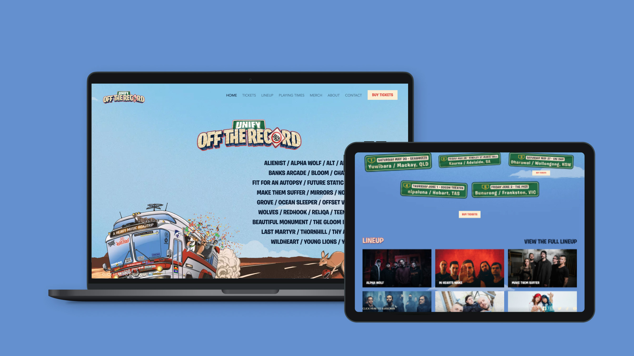 Rock full width image