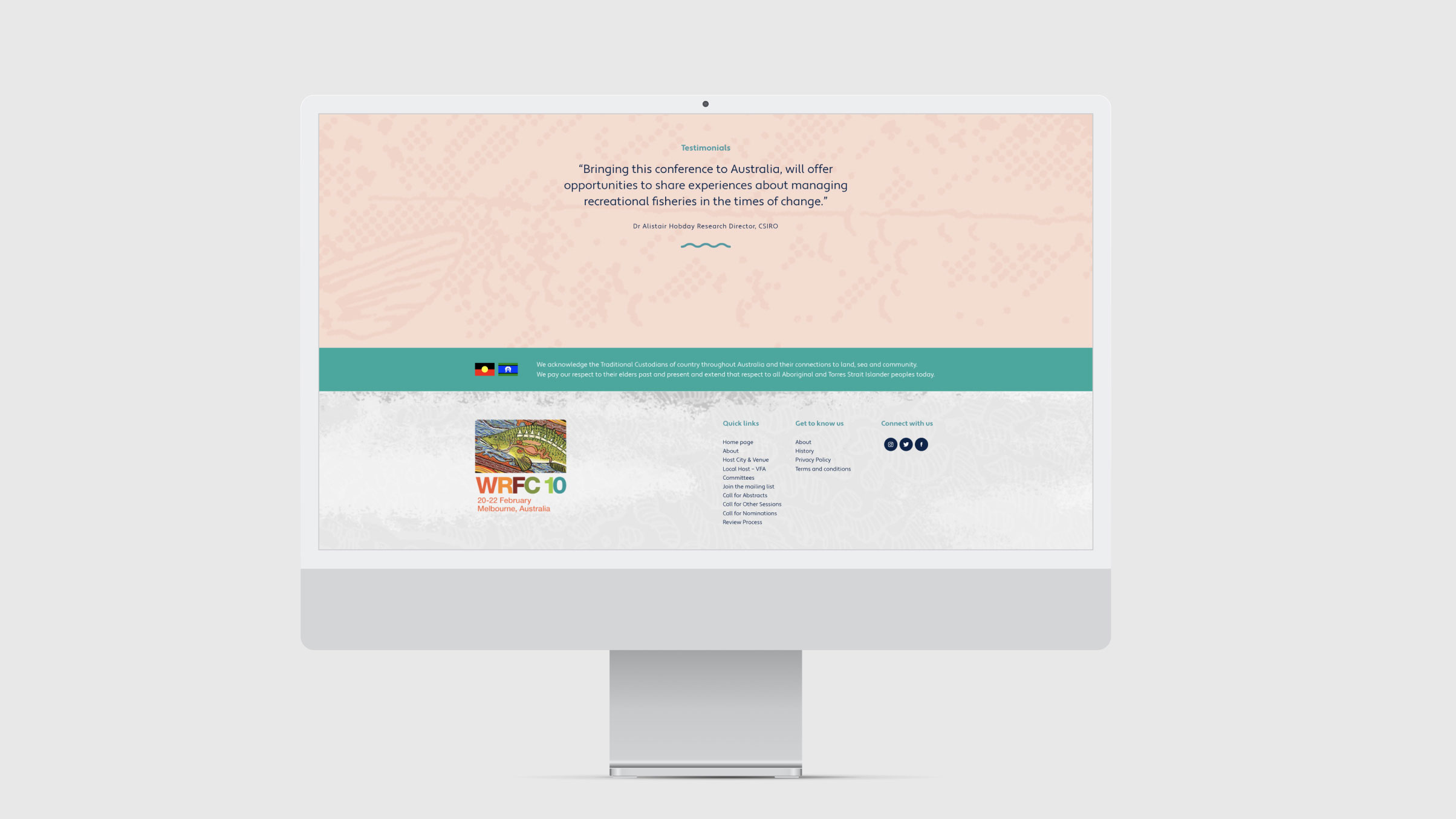 Rock full width image