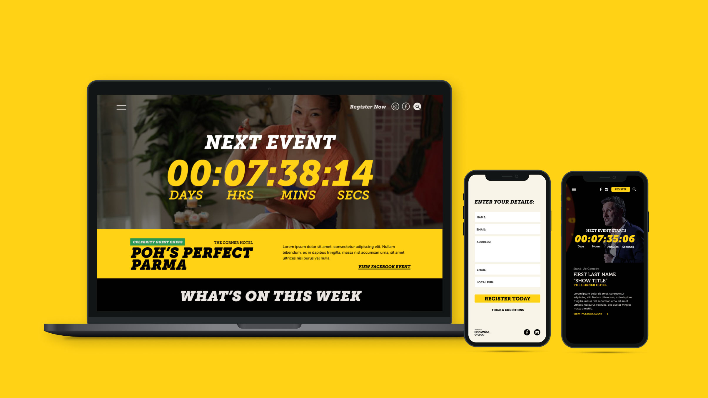 Rock full width image