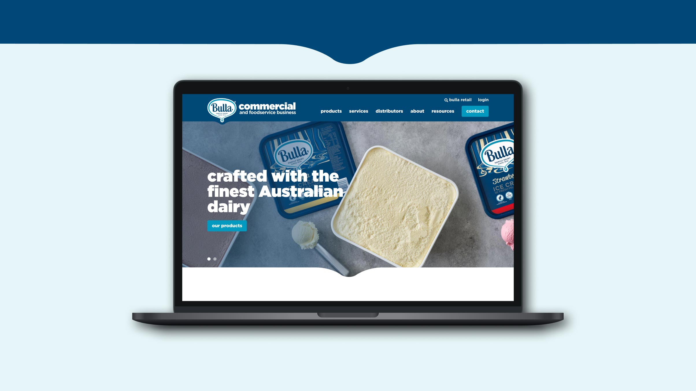 Rock full width image