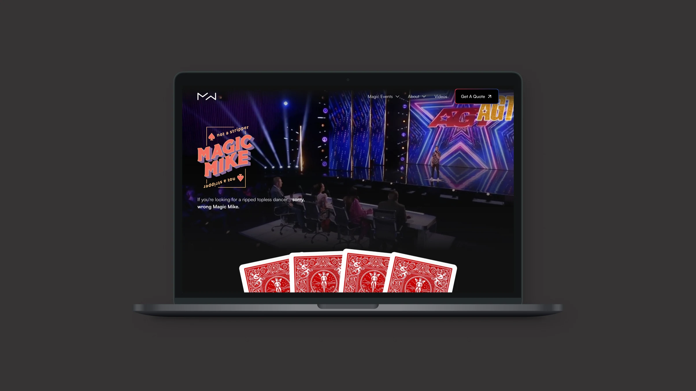 Rock full width image