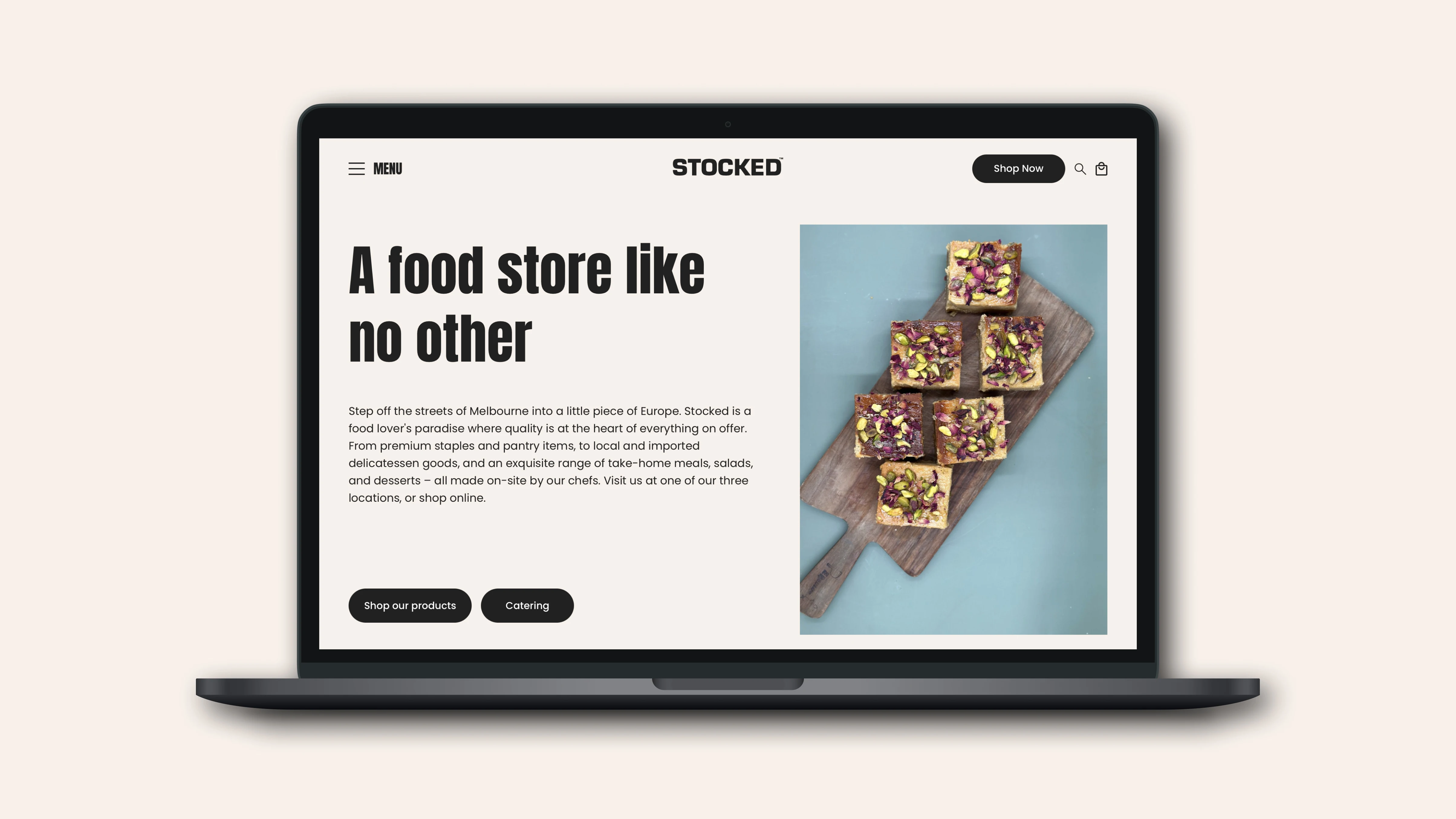 Rock full width image