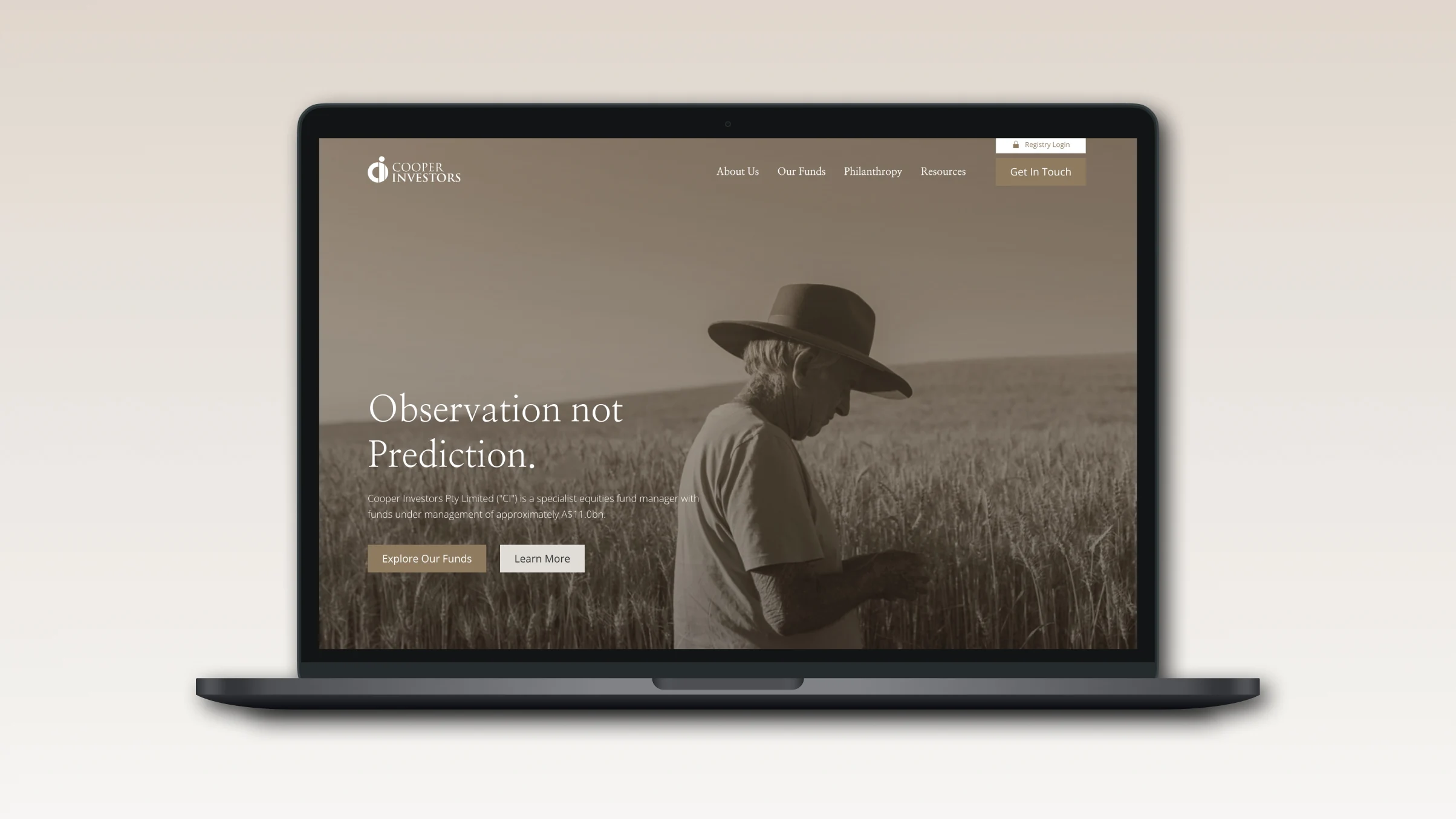 Rock full width image