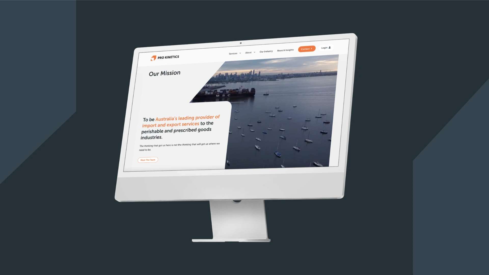 Rock full width image