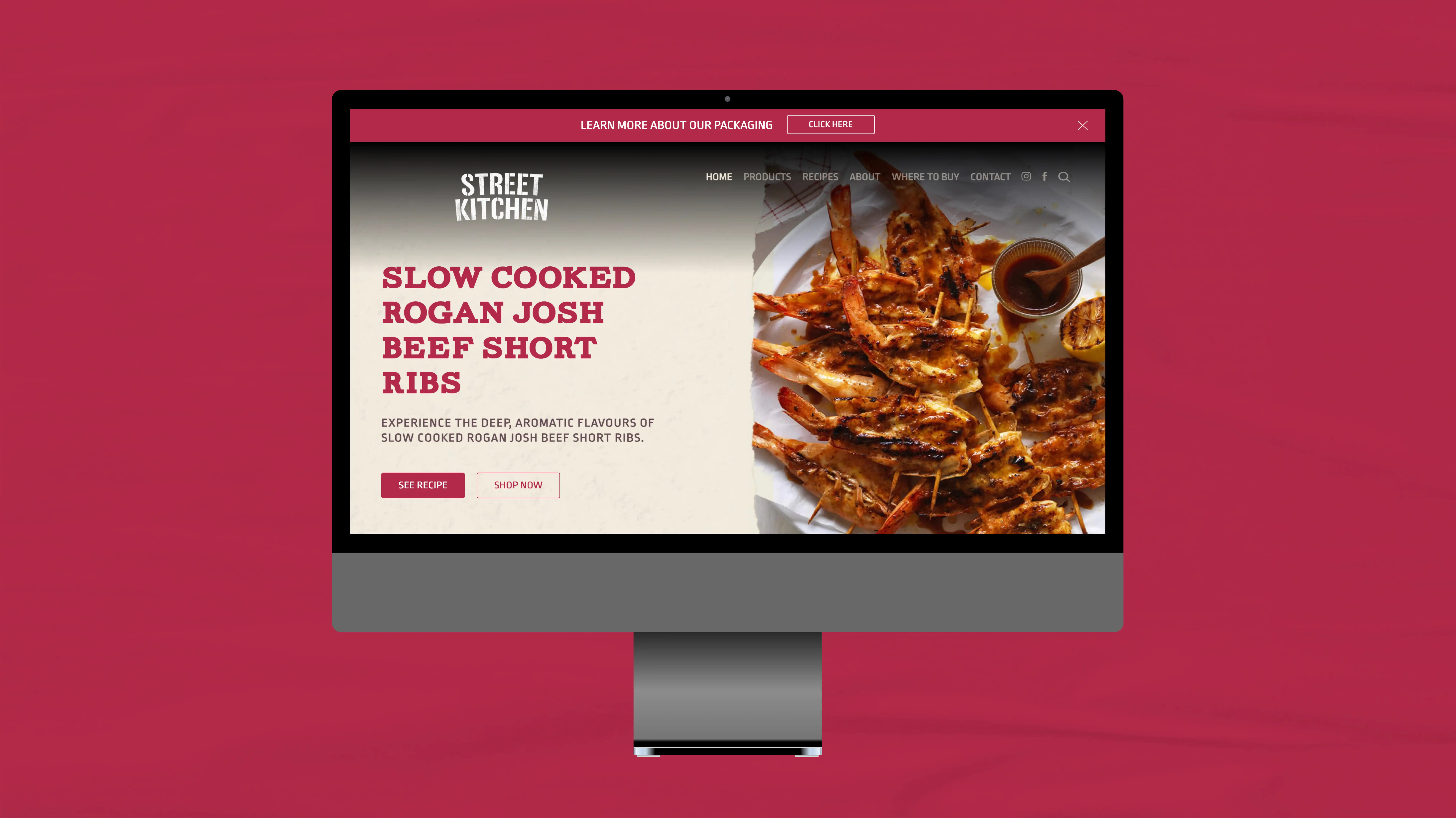 Rock full width image